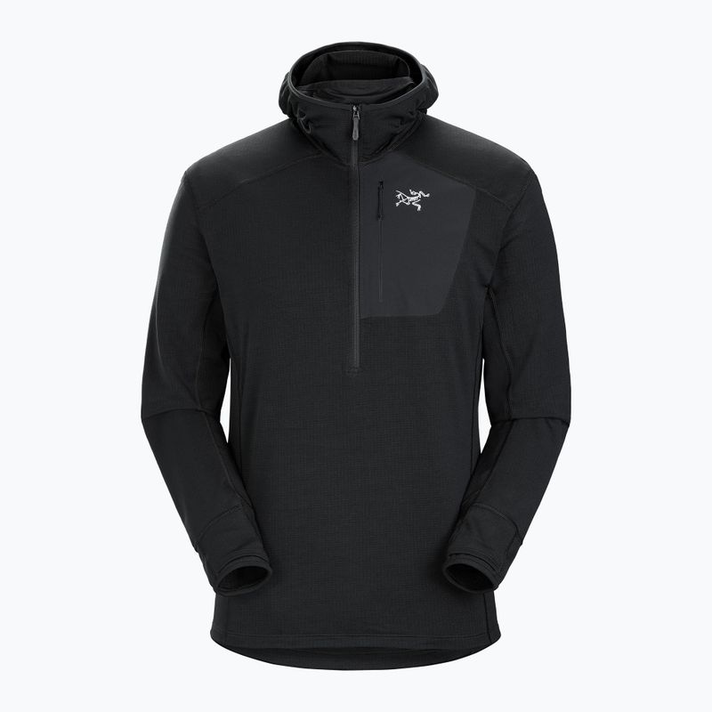 Bluza trekkingowa męska Arc'teryx Delta 1/2 Zip Hoody black