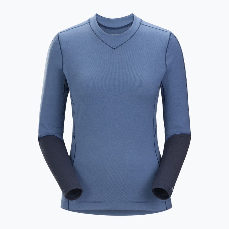 Longsleeve termoaktywny damski Arc'teryx Rho Wool Crew moonlit/black sapphire 5