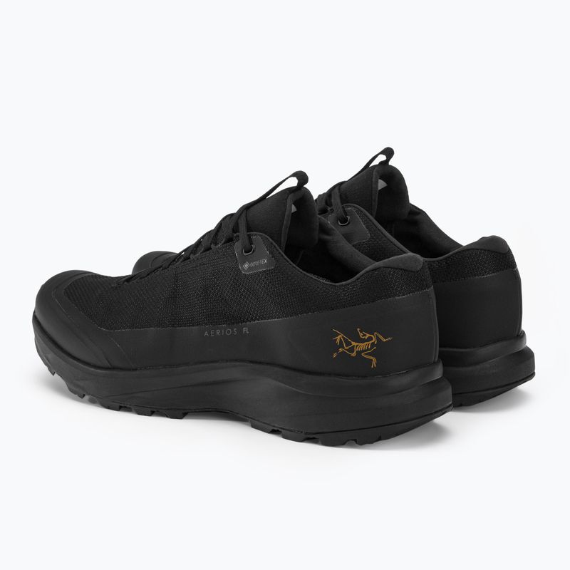 Buty turystyczne męskie Arc'teryx Aerios FL 2 GTX black/black 3