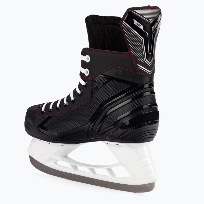 Łyżwy hokejowe męskie Bauer NS black 3