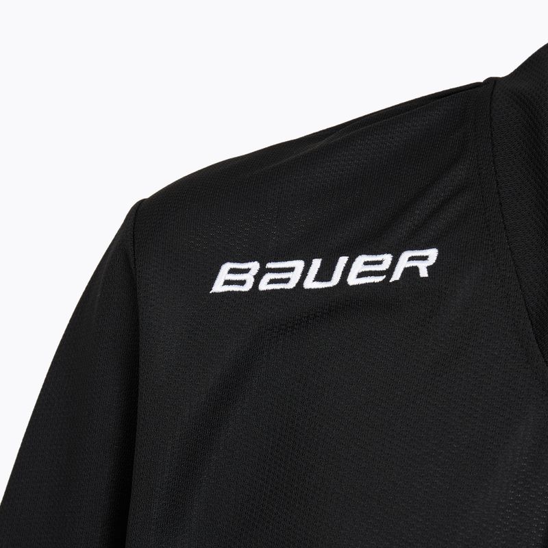 Longsleeve hokejowy dziecięcy Bauer Flex Practice Jersey Jr black 3