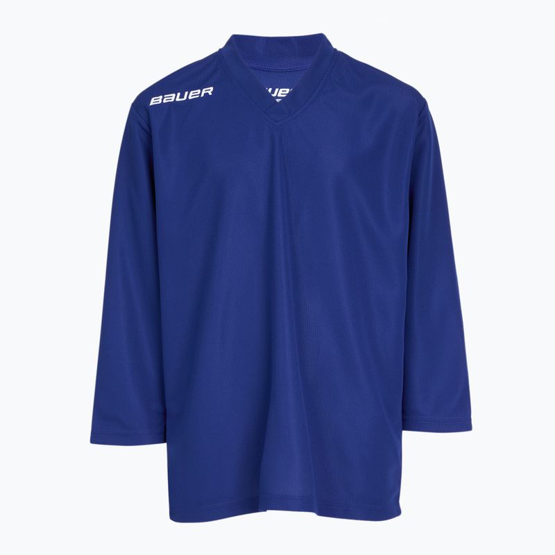 Longsleeve hokejowy dziecięcy Bauer Flex Practice Jersey Jr white