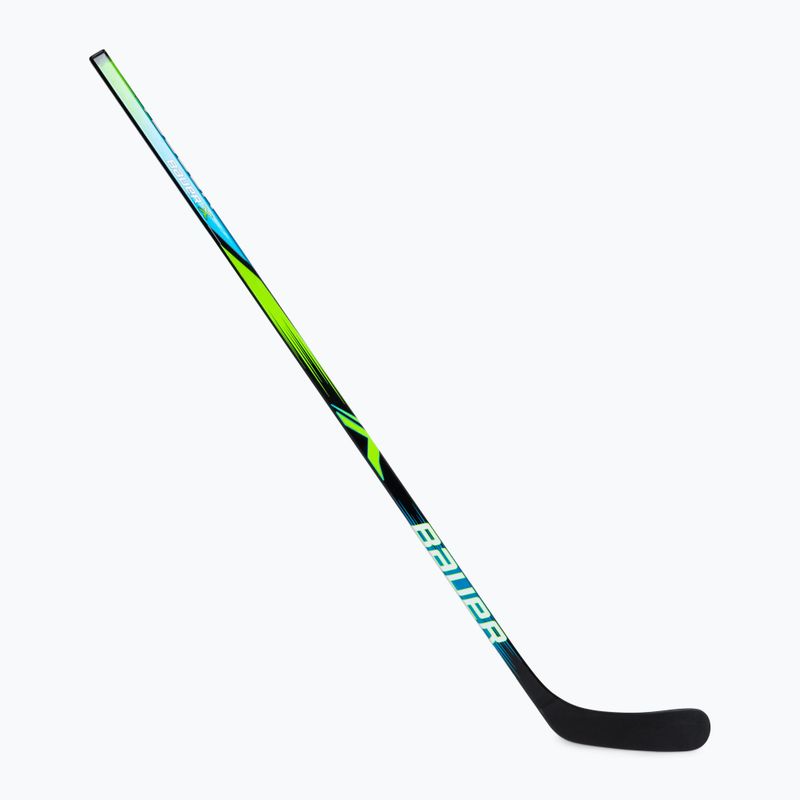 Kij hokejowy Bauer X Series Grip Sr F40 black/white/blue