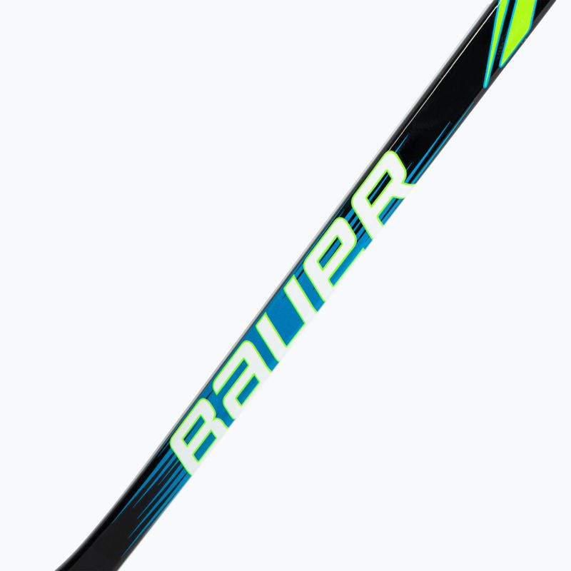 Kij hokejowy Bauer X Series Grip Sr F40 black/white/blue 2