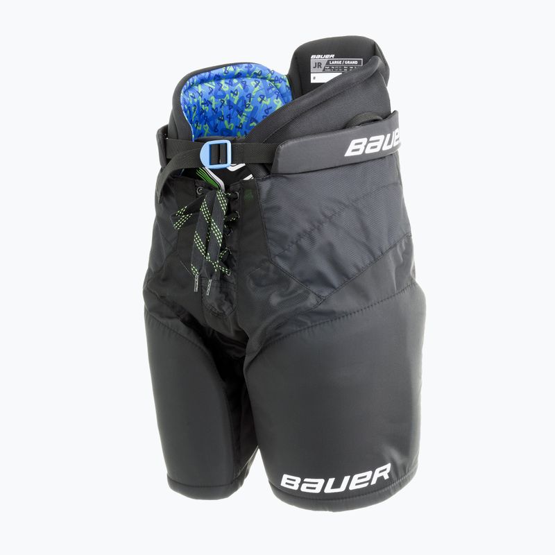 Spodnie hokejowe dziecięce Bauer X Jr black 3