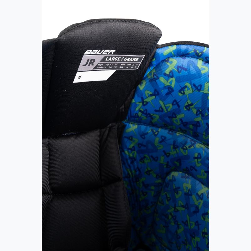 Spodnie hokejowe dziecięce Bauer X Jr black 4