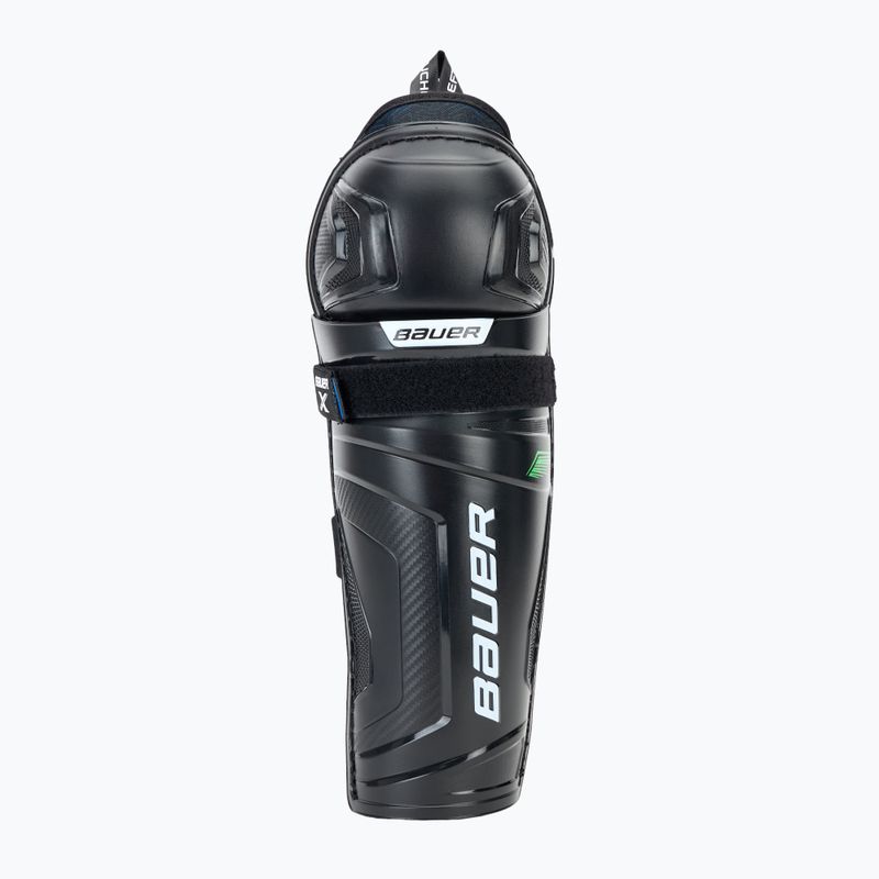 Nagolenniki hokejowe dziecięce Bauer X Shin Guard Jr black 2