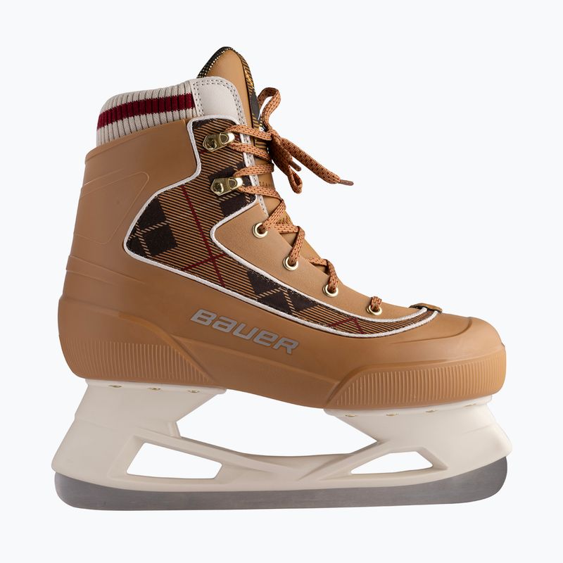Łyżwy dziecięce Bauer Chamonix Jr brown 2