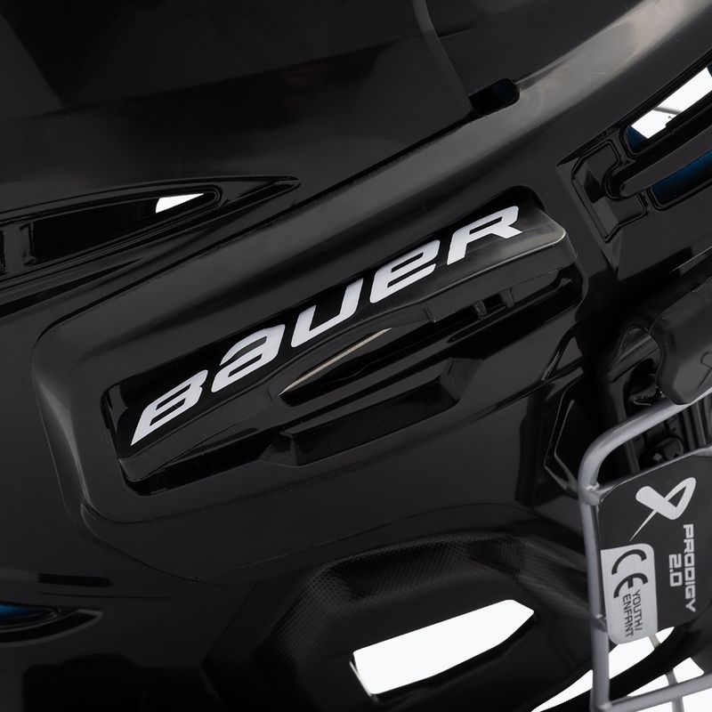 Kask hokejowy dziecięcy Bauer Prodigy 2.0-Helmet-Combo black 8