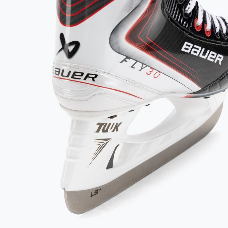 Łyżwy hokejowe męskie Bauer Vapor Fly30 Sr black/red 8
