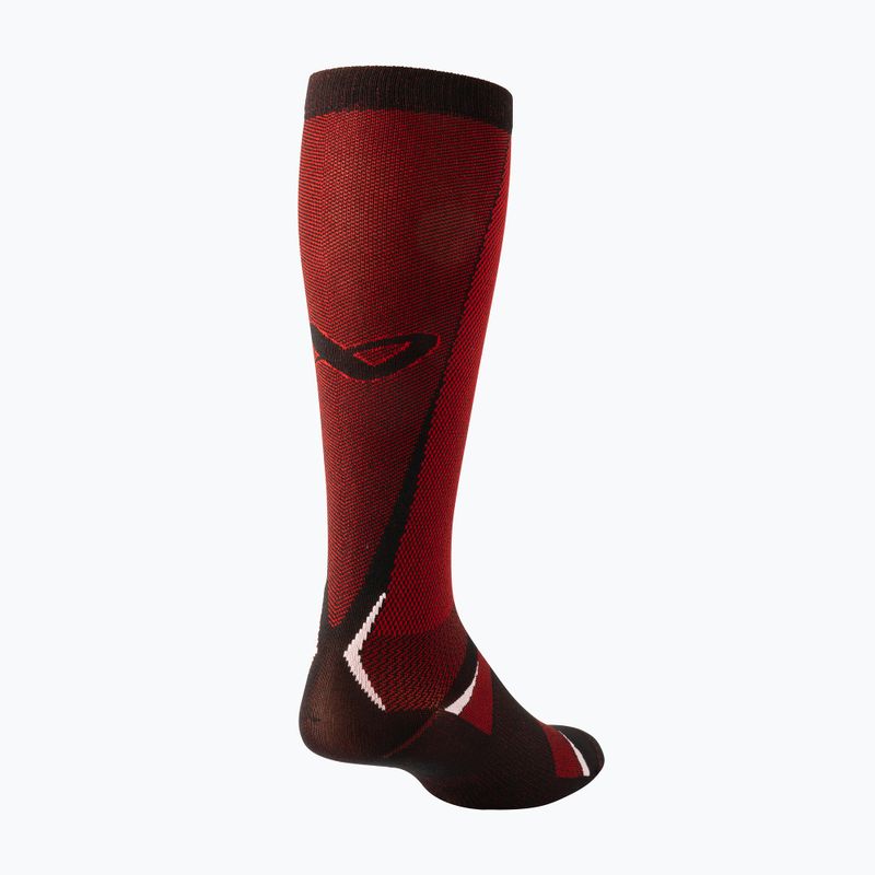 Skarpety Bauer Vapor Pro Skate Sock-Sr red/black