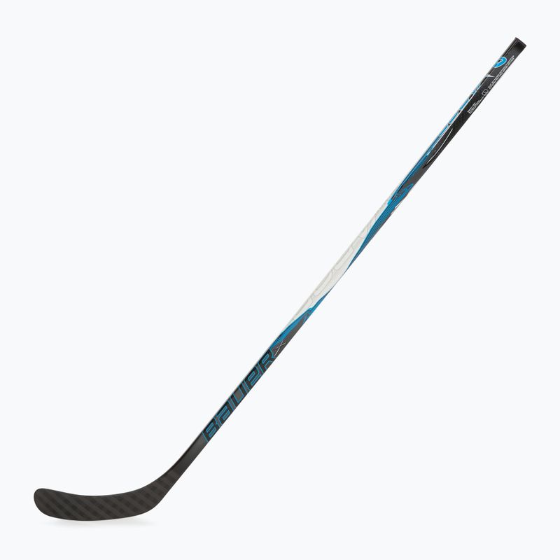 Kij hokejowy dziecięcy Bauer Vapor Grip Jr F30 L black/blue/white