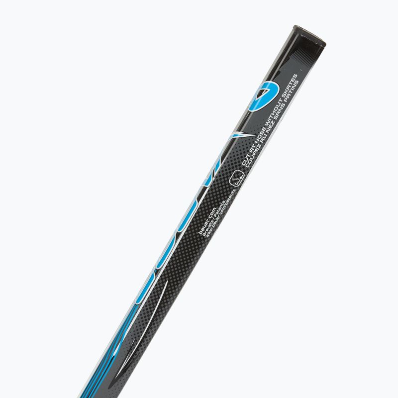 Kij hokejowy dziecięcy Bauer Vapor Grip Jr F30 L black/blue/white 3