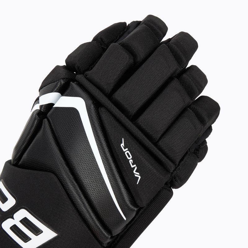 Rękawice hokejowe Bauer Vapor Fly40 Sr black/white 5