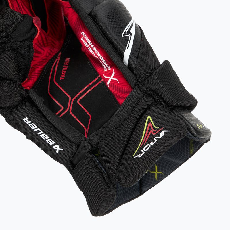 Rękawice hokejowe Bauer Vapor Fly40 Int black/white 6