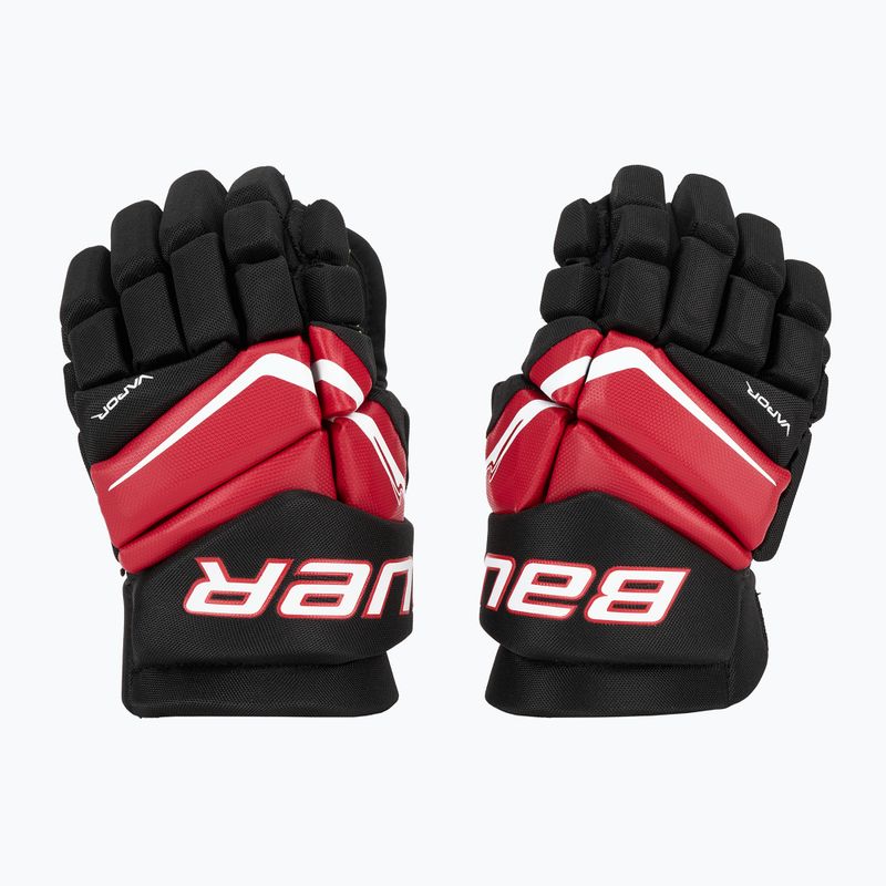 Rękawice hokejowe dziecięce Bauer Vapor Fly40 Jr black/red 2