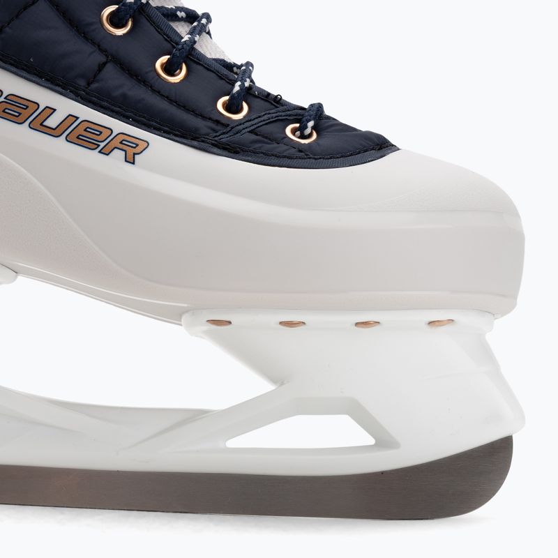 Łyżwy dziecięce Bauer Radiant Heated Jr white/black 7