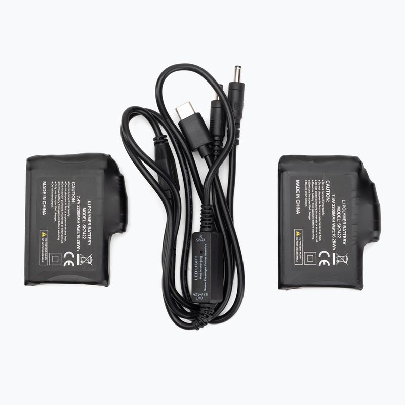 Łyżwy dziecięce Bauer Radiant Heated Jr white/black 9