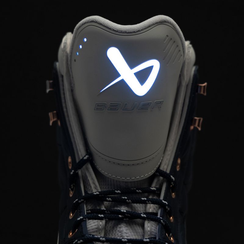 Łyżwy dziecięce Bauer Radiant Heated Jr white/black 10