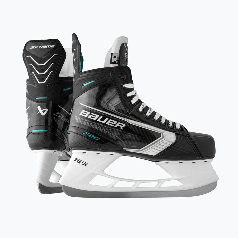 Łyżwy hokejowe męskie Bauer Supreme F20 Skate-Sr black/black 4