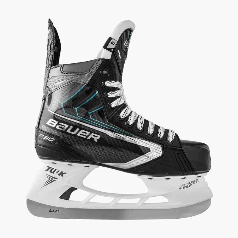 Łyżwy hokejowe męskie Bauer Supreme F30 Skate-Sr black/black 2