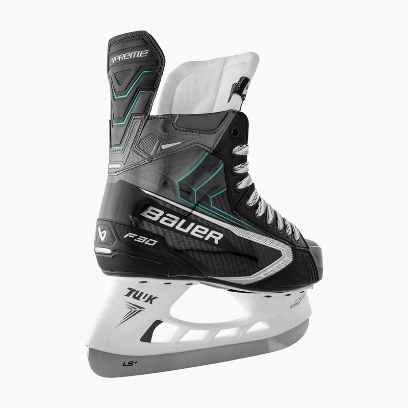 Łyżwy hokejowe męskie Bauer Supreme F30 Skate-Sr black/black 3