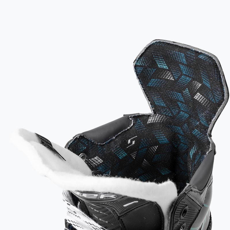 Łyżwy hokejowe męskie Bauer Supreme F30 Skate-Sr black/black 6