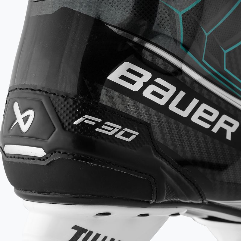 Łyżwy hokejowe męskie Bauer Supreme F30 Skate-Sr black/black 7
