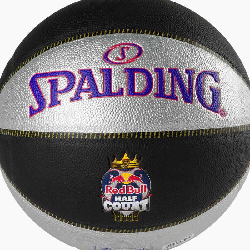 Piłka do koszykówki Spalding TF-33 Red bull czarna/szara rozmiar 7 3