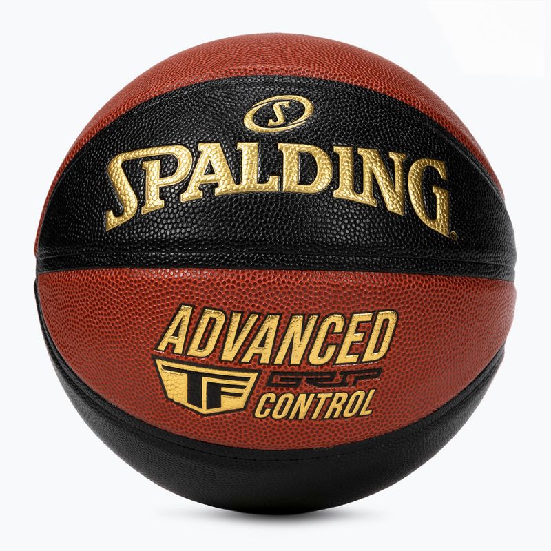 Piłka do koszykówki Spalding Advanced Grip Control pomarańczowa/czarna rozmiar 7