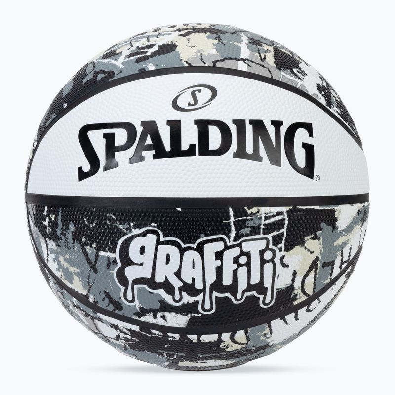 Piłka do koszykówki Spalding Graffiti biały rozmiar 7