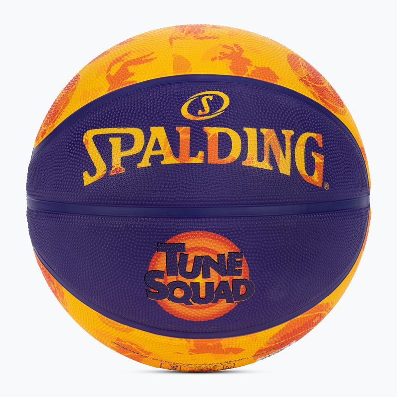 Piłka do koszykówki Spalding Tune Squad pomarańczowa/fioletowa rozmiar 7