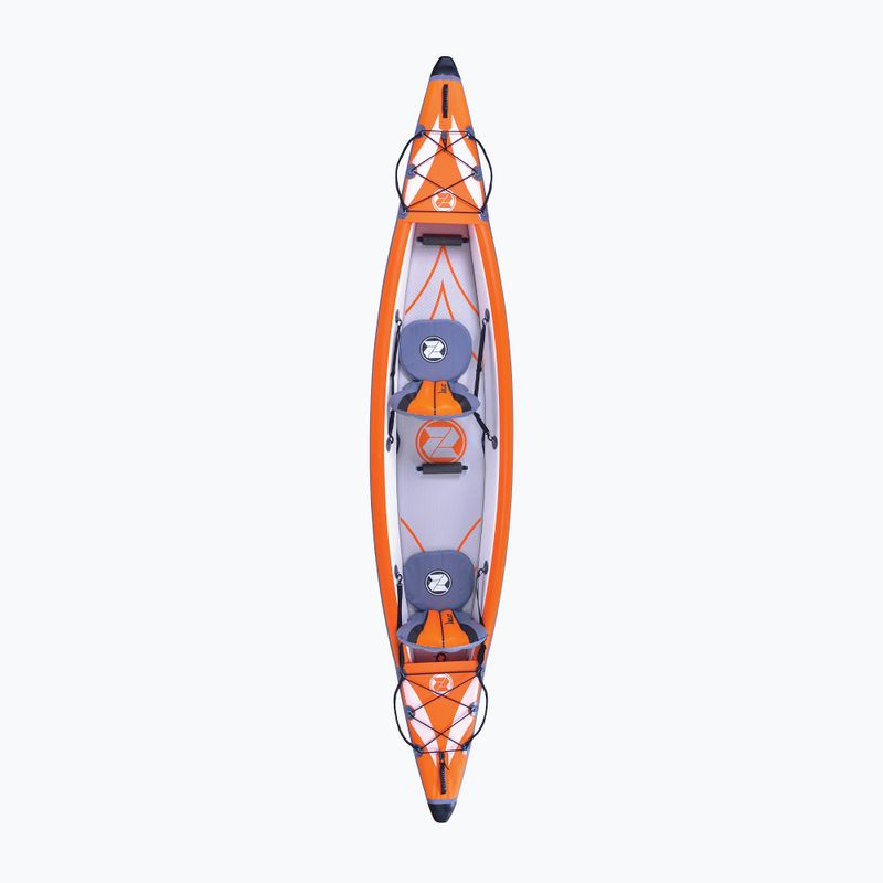 Kajak pompowany 2-osobowy ZRAY Drift 14'0" 426 cm white/orange 2