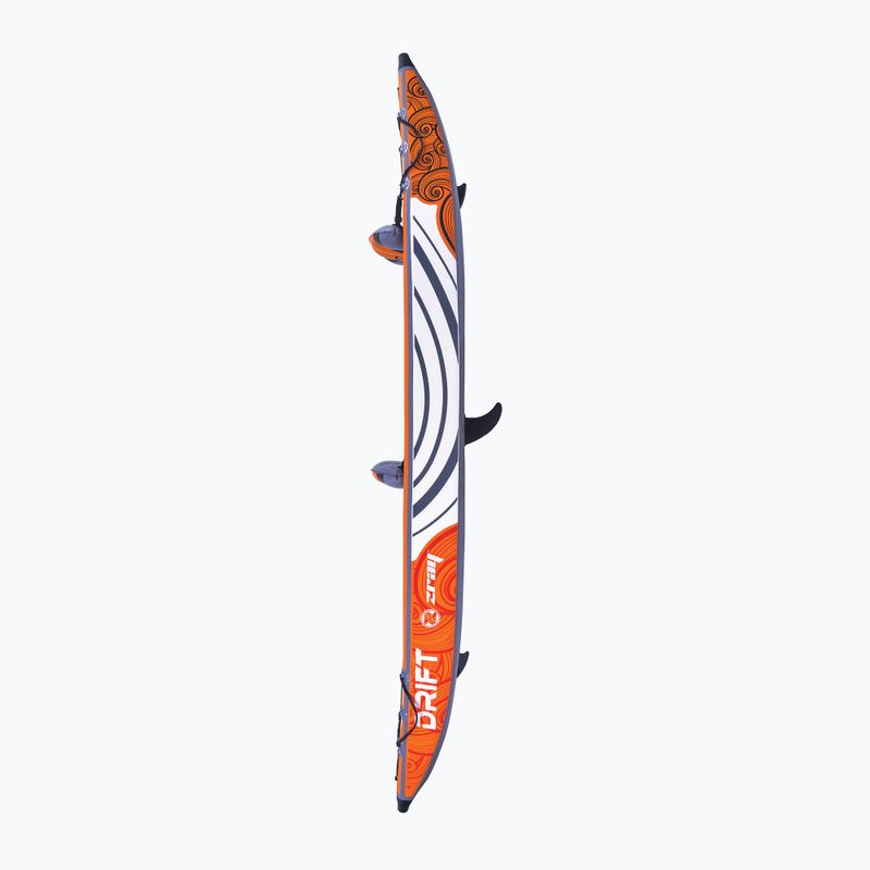 Kajak pompowany 2-osobowy ZRAY Drift 14'0" 426 cm white/orange 5