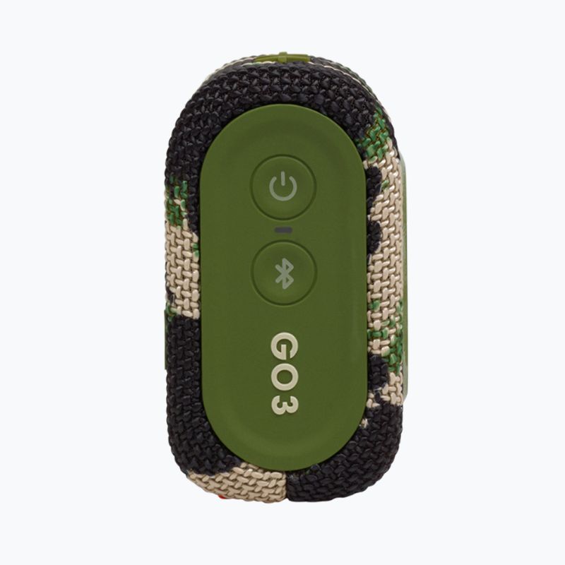 Głośnik mobilny JBL GO 3 zielony JBLGO3SQUAD 9