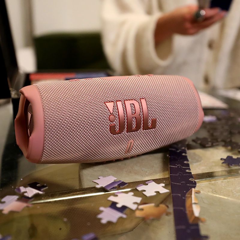 Głośnik mobilny JBL Charge 5 różowy JBLCHARGE5PINK 7