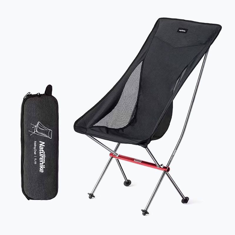 Krzesło turystyczne Naturehike Moon Chair YL06 black 3