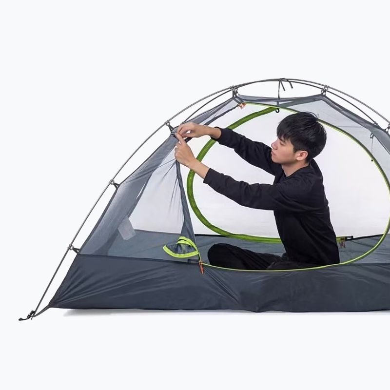 Namiot trekkingowy 2-osobowy Naturehike Ultralight 20D forest green 4