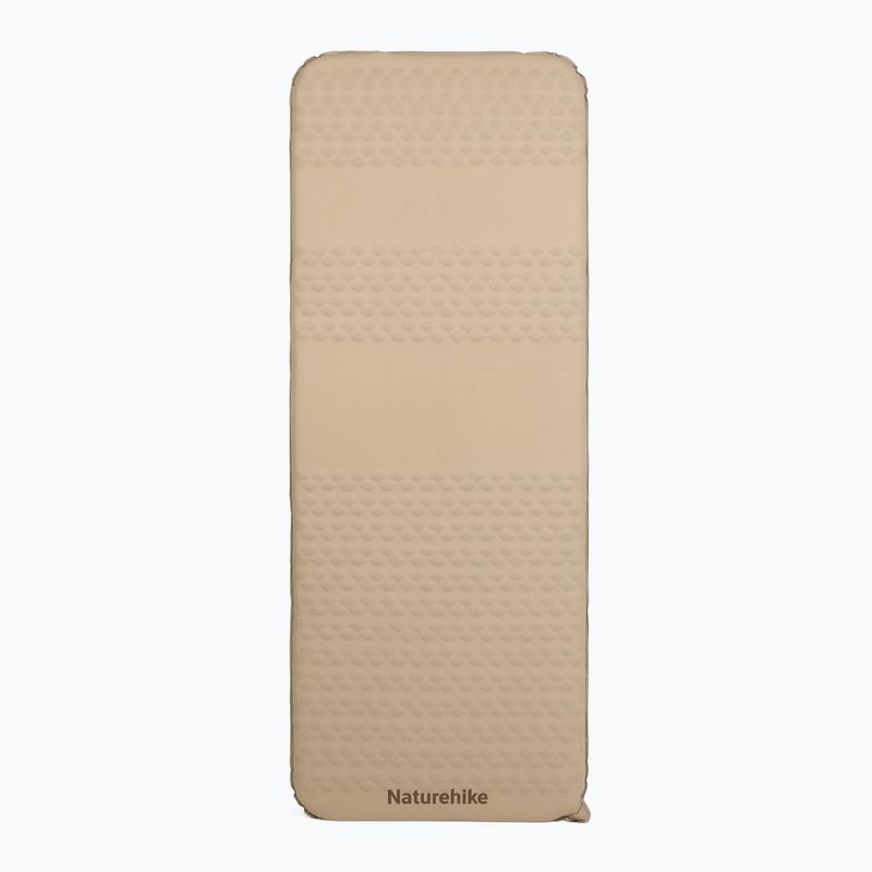 Mata samopompująca Naturehike Featherbone Single Large Wide brown 2