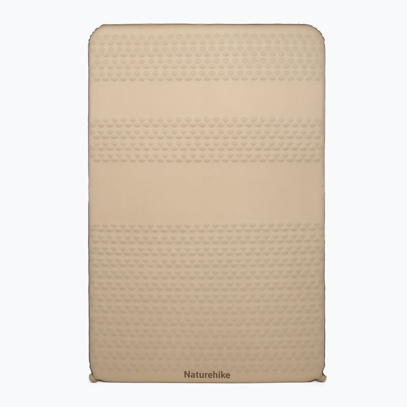 Mata samopompująca Naturehike Featherbone Double Regular Wide brown 2