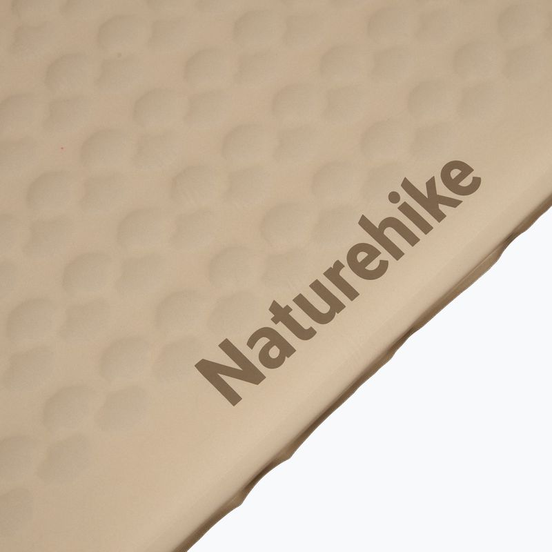 Mata samopompująca Naturehike Featherbone Double Regular Wide brown 5