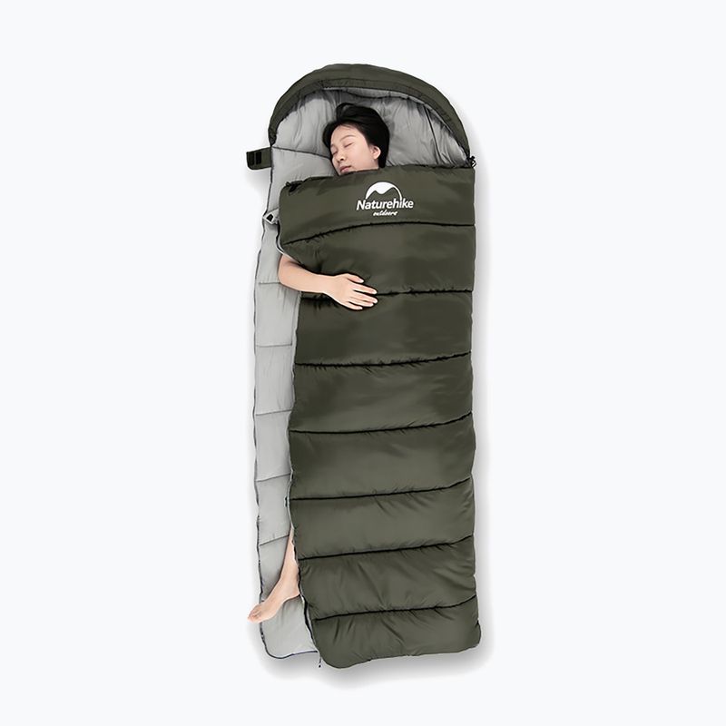 Śpiwór Naturehike U250 army green 5