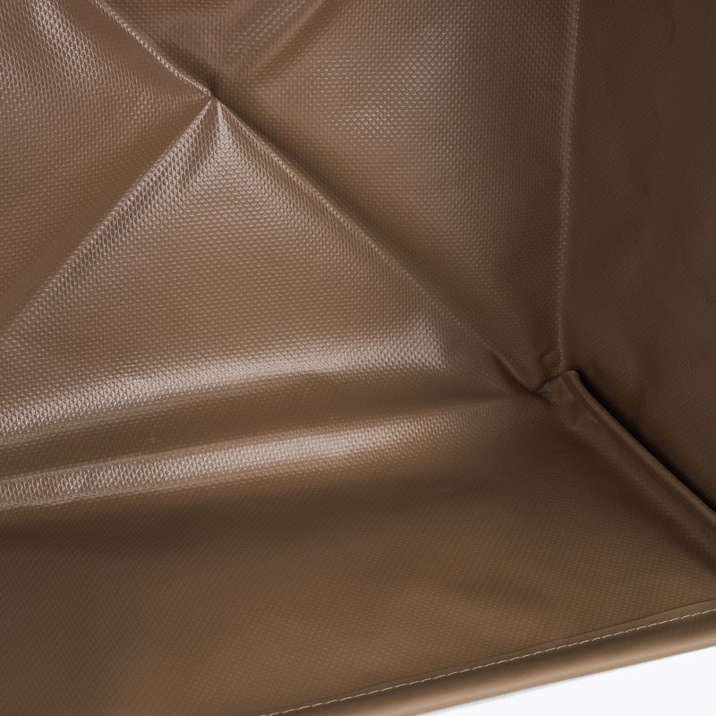 Zlew turystyczny Naturehike Składany Square Bucket 13 light brown 3
