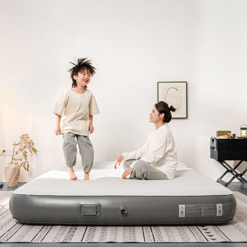 Materac dmuchany Naturehike Chenjing with Pillow Double grey 8
