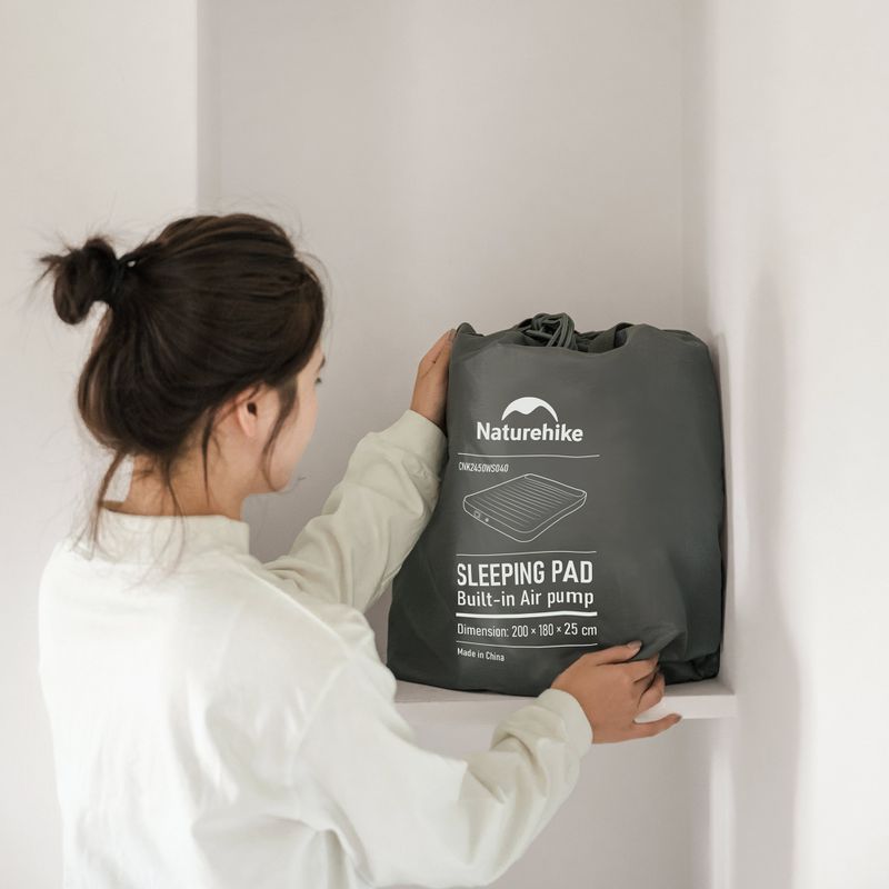 Materac dmuchany Naturehike Chenjing with Pillow Triple grey 9
