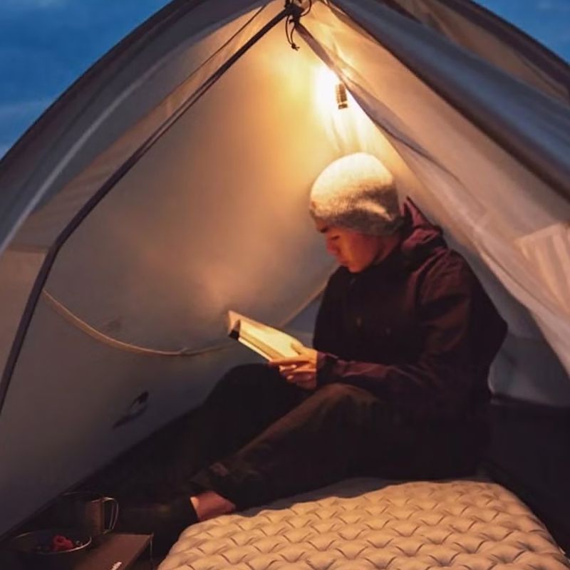 Namiot trekkingowy 1-osobowy Naturehike Cloud Up 1 Pro 200 light gray/red 3