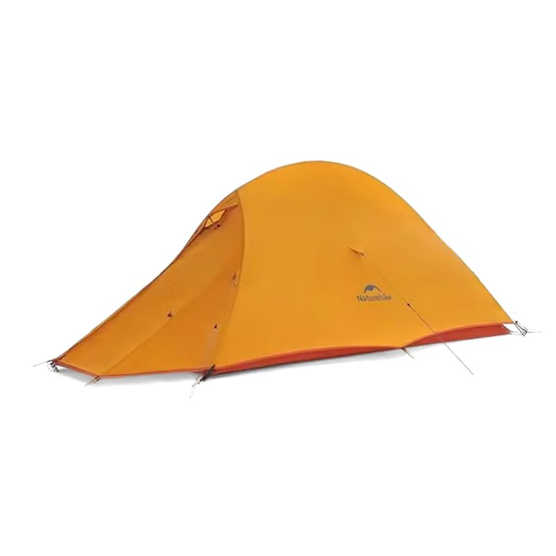 Namiot trekkingowy 1-osobowy Naturehike Cloud Up 1 Base 210T wax bee orange 3