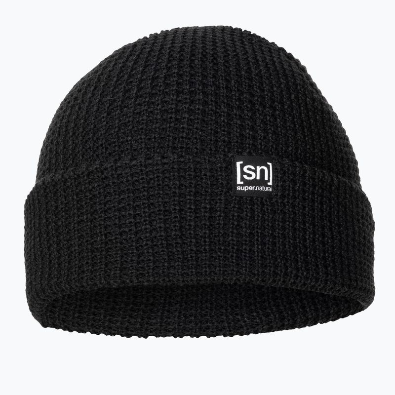 Czapka zimowa super.natural City Beanie jet black