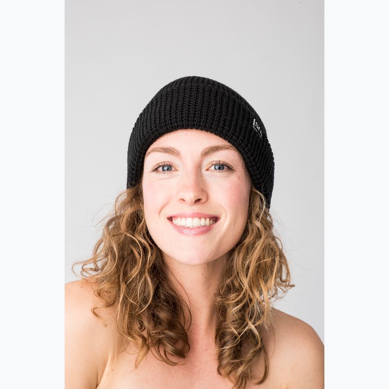 Czapka zimowa super.natural City Beanie jet black 3
