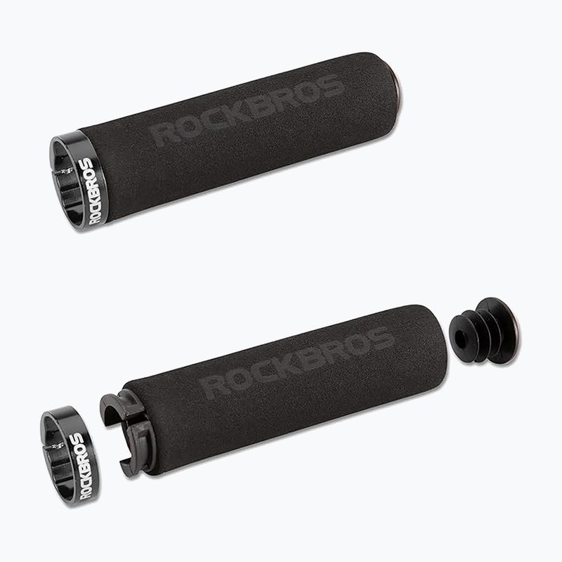 Chwyty kierownicy Rockbros BT1001 Handlebar Grips black 2